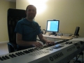 In the studio 